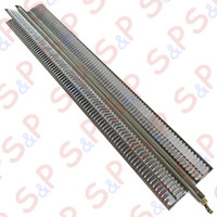 RESISTENZA 2000W 230V L 500mm X 86mm FM 6,3mm