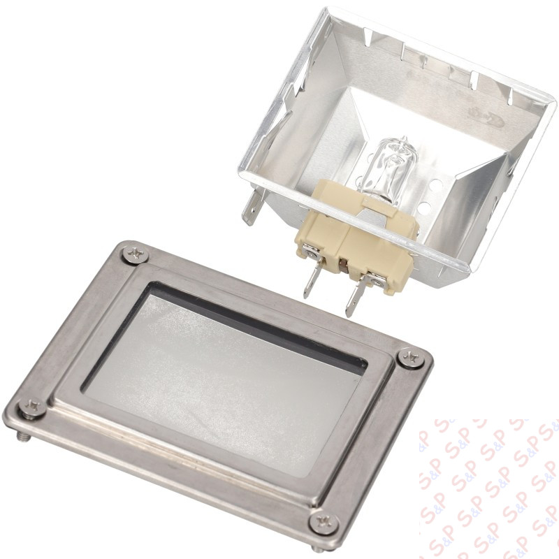 SQUARED HALOGEN LAMP HOLDER 25 W