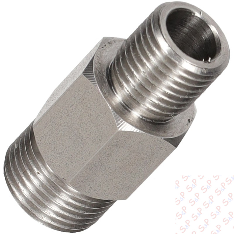 "Nipplo inox risciacquo VST 3/8-1/4"" 7817          "