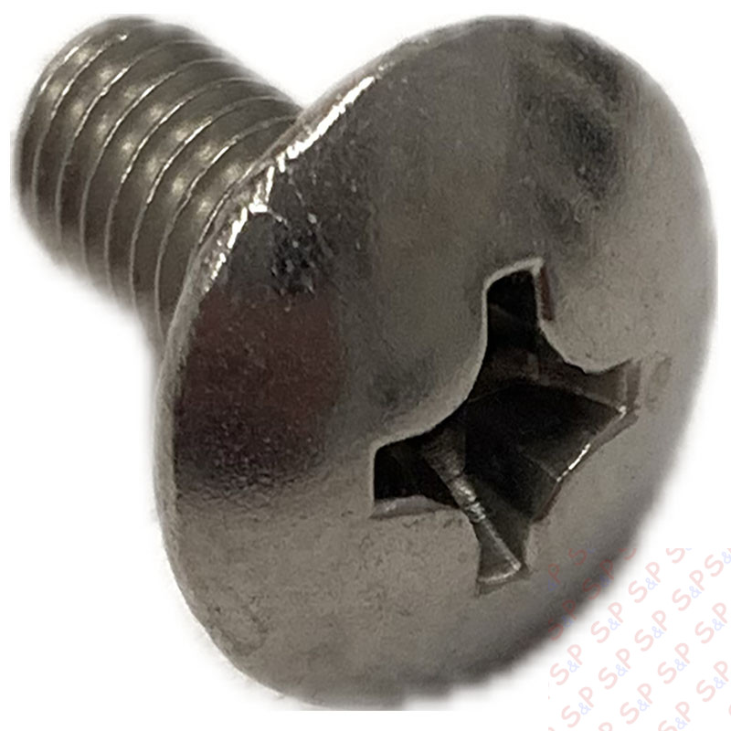 SCREW 1/2 ROUND TC 6 X 12