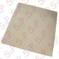 PIETRA REFRATTARIA 628X606X14 F.430 DS