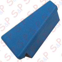 LEFT CAP.E35/E40/E45 BLUE