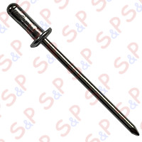 RIVET M.G. 3,2x8 mm AL/STAINLESS STEEL ROUND HEAD